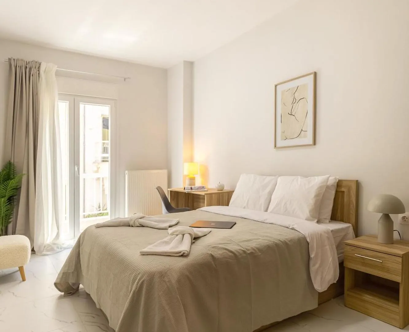Modern Warmth Designed For Rest & Flow Thessaloníki Lejlighed
