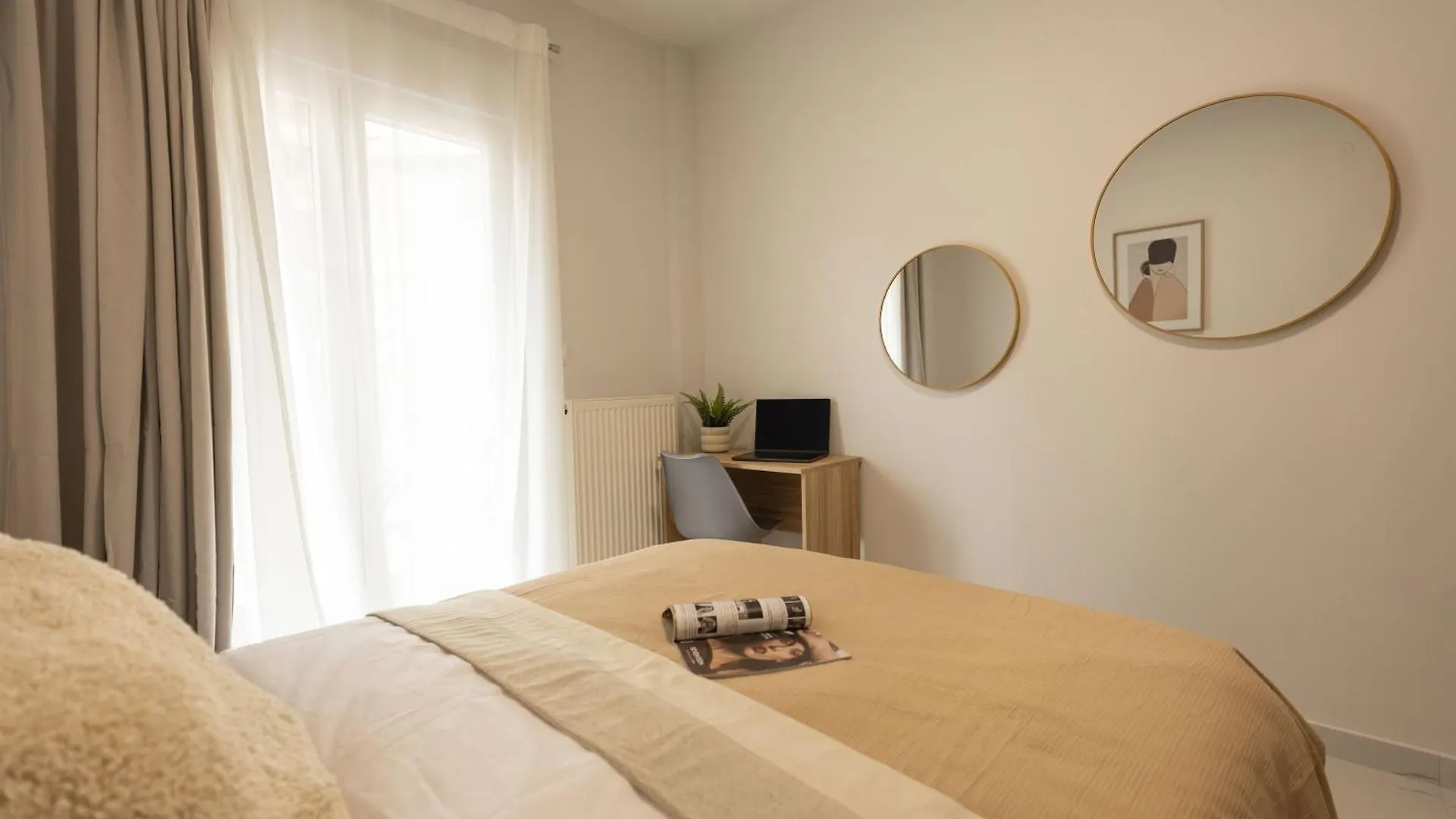 Modern Warmth Designed For Rest & Flow Thessaloníki Lejlighed